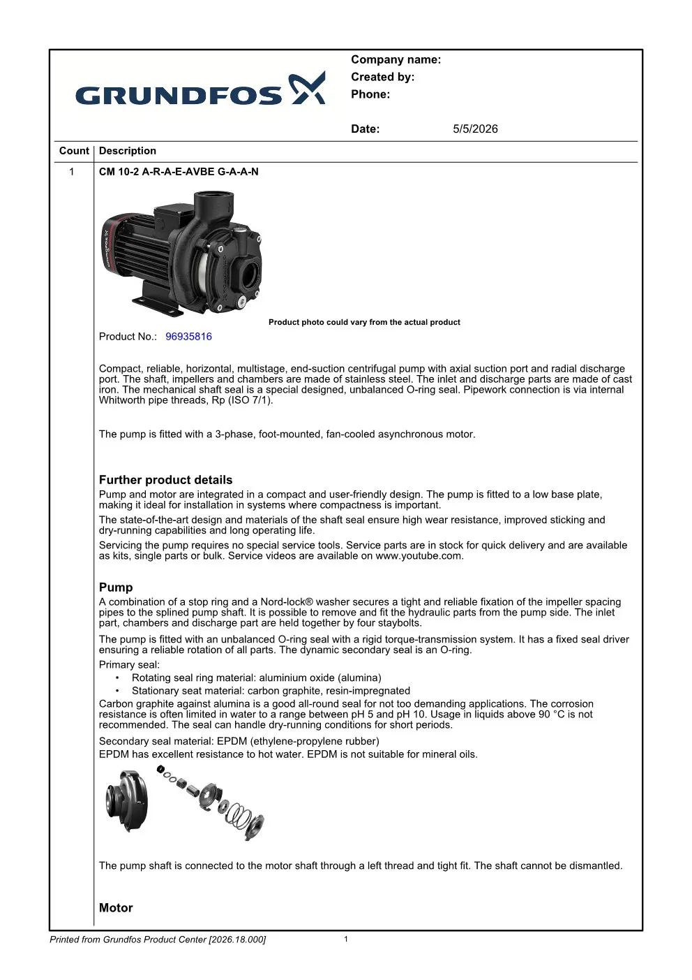 Pompa Air Industri Grundfos CM 10-2 2 ~dl/2026/5/5/96935816_cm_102_araeavbe_gaan_1