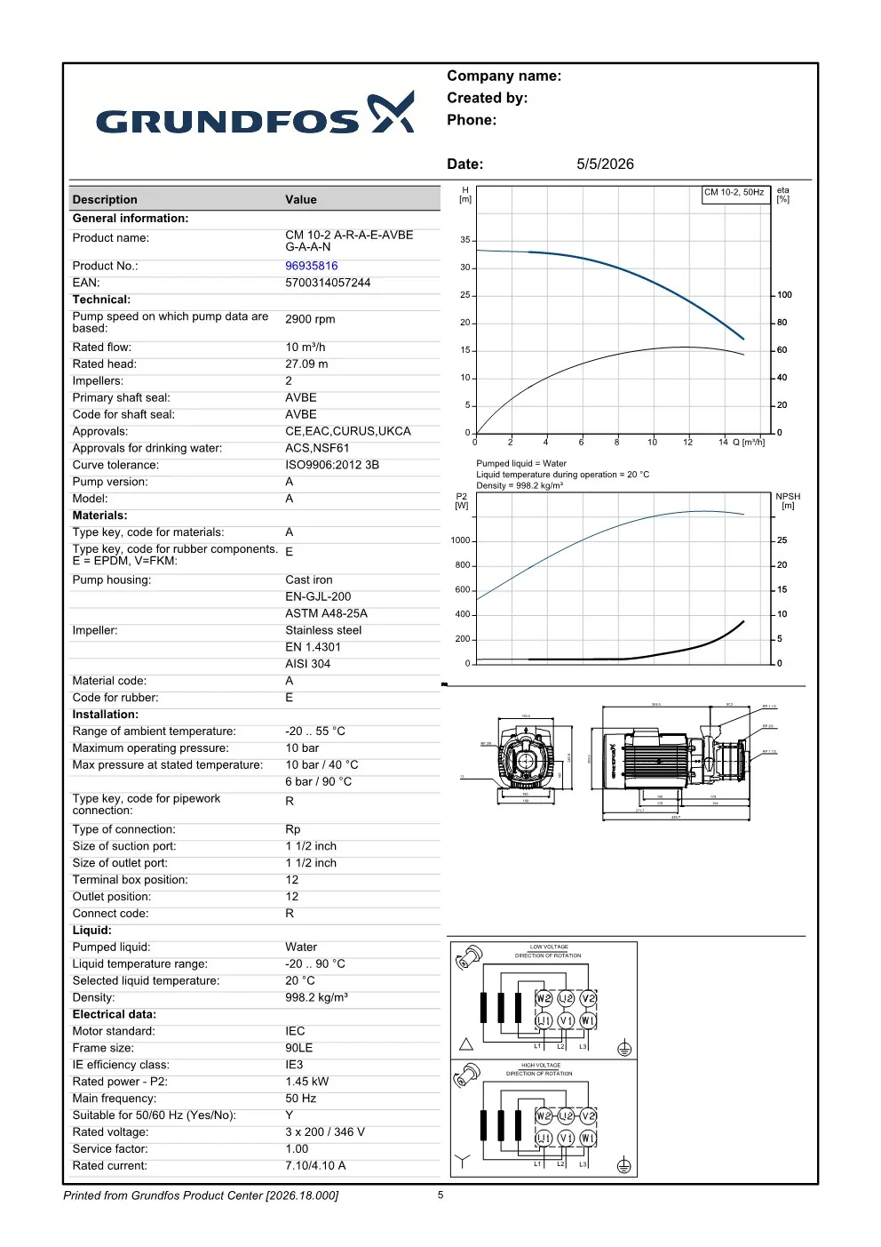 Pompa Air Industri Grundfos CM 10-2 6 ~dl/2026/5/5/96935816_cm_102_araeavbe_gaan_5