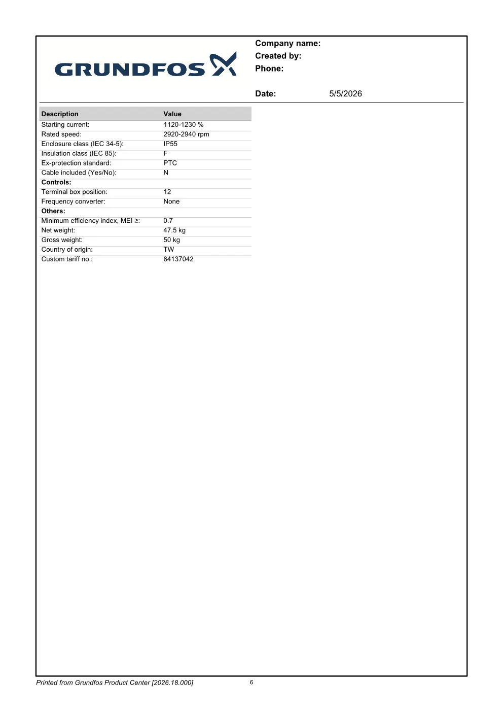 Pompa Air Industri Grundfos CM 25-2 7 ~dl/2026/5/5/98694023_cm_252_araeavbe_faan_6