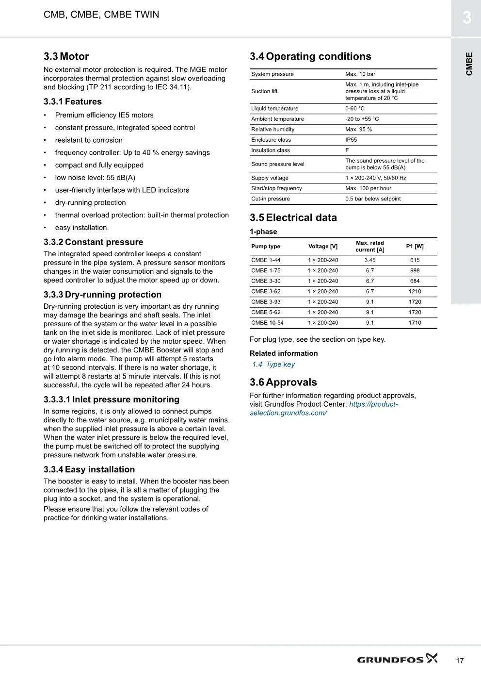 Pompa Rumah Tangga CMBE 3-62 4 ~dl/2026/5/5/cmbe_data_booklet_2